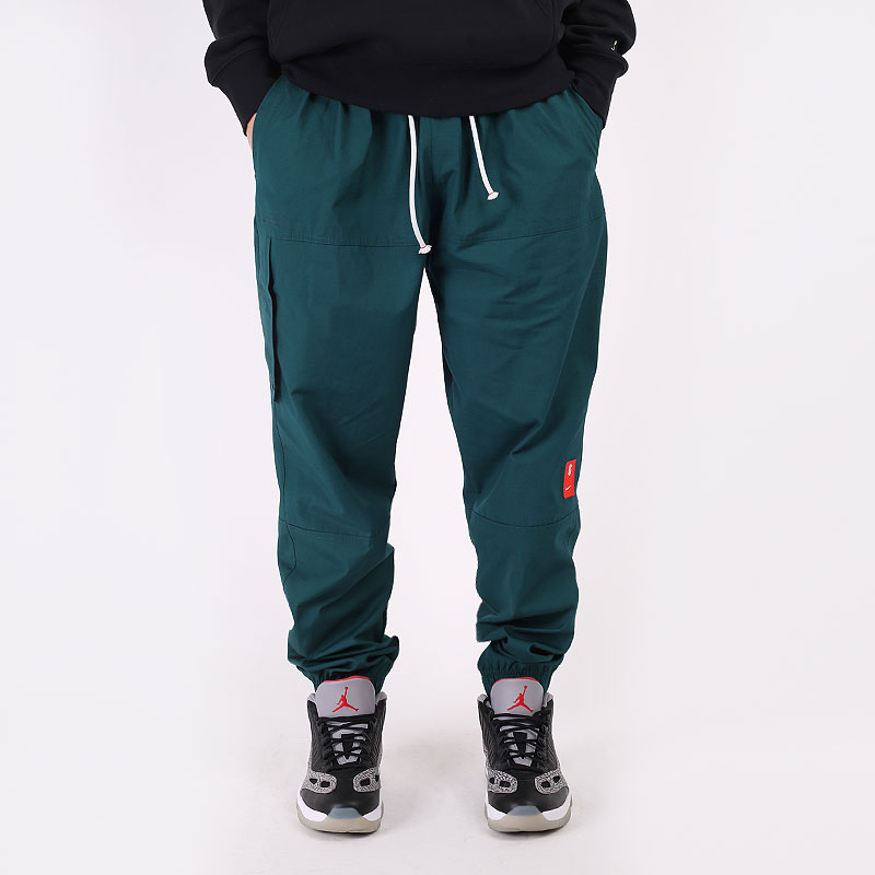 мужские зеленые брюки Nike Kyrie Cargo Pants CK6757-300 - цена, описание, фото 2